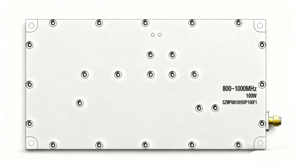 800~1000MHz 100W High-Gain Power Amplifier Module SZMP0810H50P100F1,drone jammer,drone jammer module,anti drone module,UAV jammer module,drone signal jammer module,drone jammer module for sale,how to use a drone jammer module,Backpack Drone Jammer,Portable Anti-Drone System ,Tactical UAV Jammer Backpack,Wearable Drone Defender